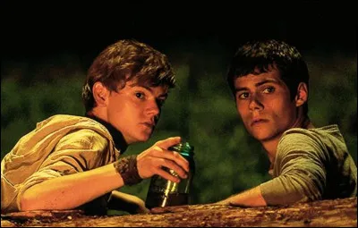 Qu'est-ce que la boisson que donne Newt à Thomas dans le premier film est censée apporter ?