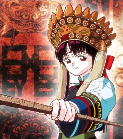 (3x3 Eyes) De quel peuple descend Pa, l'hrone  trois yeux ?