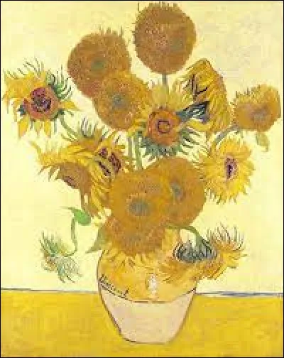 À quel célèbre peintre doit-on une série de tableaux représentant des tournesols ?