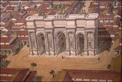 C'est la capitale de la Gaule Belgique sous son nom antique de Durocortorum ; c'est une vaste cit&eacute; du nord de la Gaule, ravag&eacute;e lors des invasions des IVe et Ve si&egrave;cles.