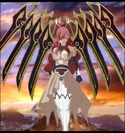 Comment se nomme l'armure surpuissante d'Erza qu'elle n'a pas portée pendant 10 ans ?