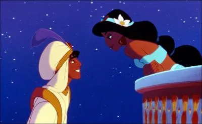 (Aladdin) Dans le dessin animé, dans quel royaume Aladdin vit-il désormais auprès de Jasmine ?