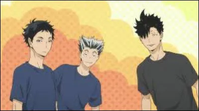 Quelle est l'expression typique entre Bokuto, Kuroo et Akaashi ?