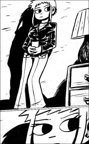 Qu'est-ce que Scott trouve d'obs�dant chez Ramona ?