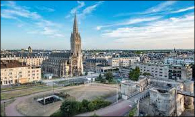 Dans quel département se trouve la ville de Caen ?