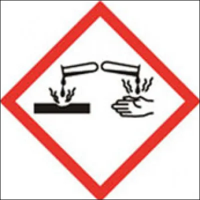 Il existe des pictogrammes de sécurité. Que veut dire celui-ci ?