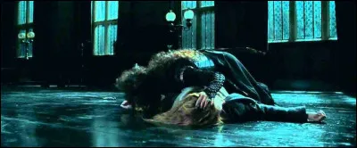 Qu'est-ce que Bellatrix grave-t-elle sur le bras de Hermione ?