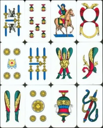 Comment se nomme ce jeu de cartes italien ?