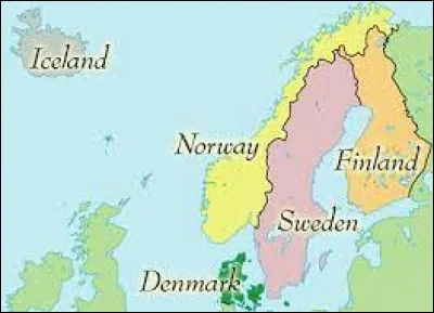 Au sens strict, quels sont les trois pays formant la Scandinavie ?