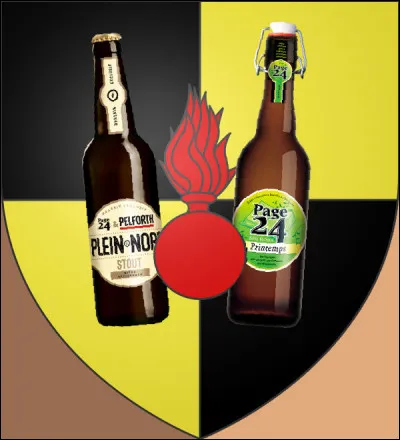 Pour faire couler tout ça, rien de tel qu'une bière "explosive" : le blason d'Aix-Noulette [...dans quel département ?] comporte d'ailleurs en son centre [...quoi donc ?]