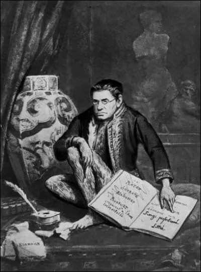 Qui était l'auteur du "Dictionnaire de la langue française" ?