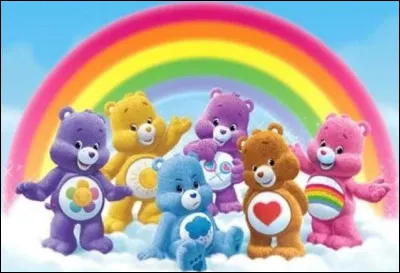 Qui sont ces personnages de dessin animé se déplaçant sur des arcs-en-ciel ?