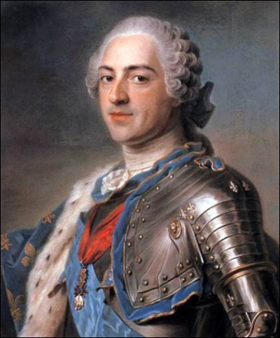 En quelle année Louis XV a-t-il commencé son règne ?