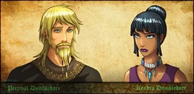 Quel est le statut de sang de Kendra Dumbledore ?