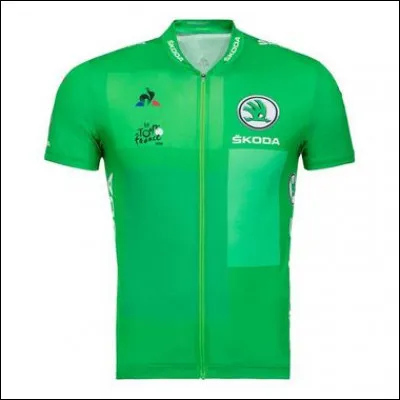 Qui a eu le maillot vert de meilleur sprinteur ?