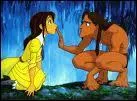 Quel est le prnom de la fille du professseur Porter dont Tarzan , l'homme-singe, tombe amoureux ?
