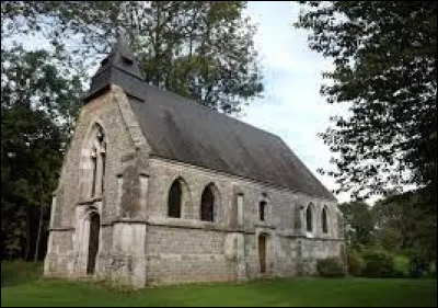 Vous avez sur cette image la chapelle Saint-Jean-Baptiste de Pleine-Sevette, &agrave; N&eacute;ville. Village Seinomarin, il se situe en r&eacute;gion ...