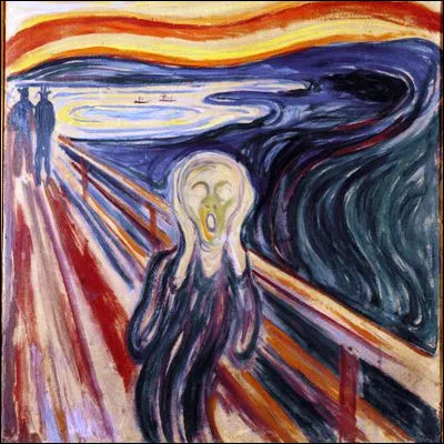 Quel peintre expressionniste a r&eacute;alis&eacute; cinq toiles similaires intitul&eacute;es "Le Cri" ?