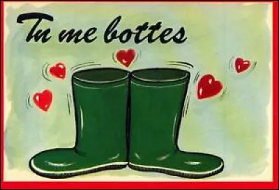 Jadis, ce fut du blé en botte !