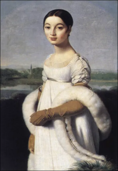 Qui a r&eacute;alis&eacute; le tableau "Portrait de Mademoiselle Caroline Rivi&egrave;re" ?