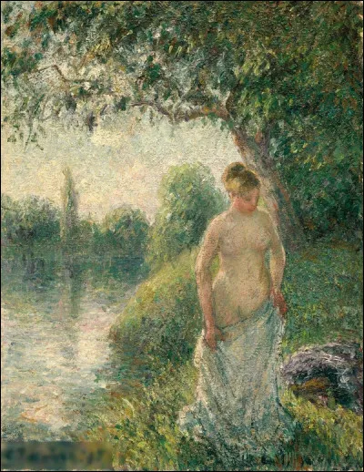 À quel impressionniste doit-on le tableau "La Baigneuse" ?
