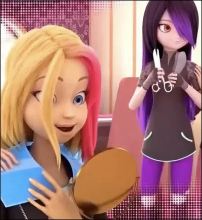 Qui a fait la mèche rose à Zoé ?