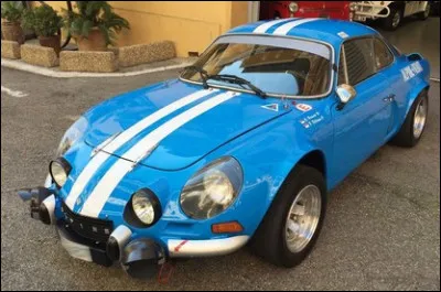 Voici enfin une berlinette française conçue pour la compétition. Quel est ce modèle des années 60-70 ?