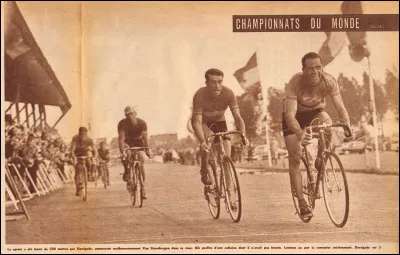 Plusieurs années après son titre, il a terminé deux fois à la seconde place, en 1957 et 1958 :