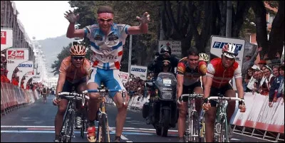 Ce n'est pas la victoire la plus glorieuse : en 1997, la course est entachée par les affaires de dopage. Le vainqueur sera suspendu dans le cadre de l'affaire Festina. C'est ...