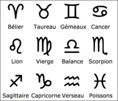 Quel est ton signe astrologique ?