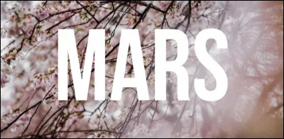 Comment dit-on mars ?