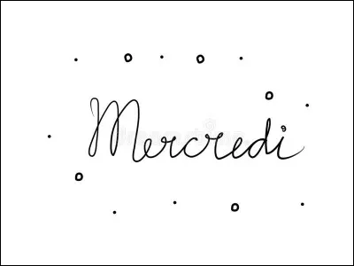 Comment dit-on mercredi en espagnol ?