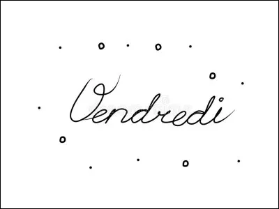 Comment dit-on vendredi en espagnol ?