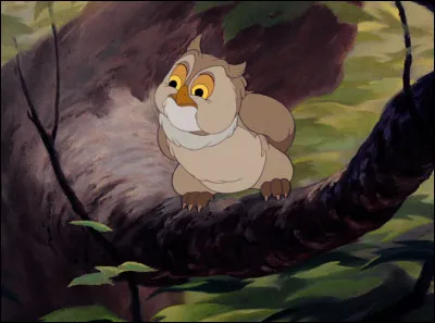 Dans quel dessin animé Disney, sorti en 1942, peut-on voir Monsieur Hibou ?