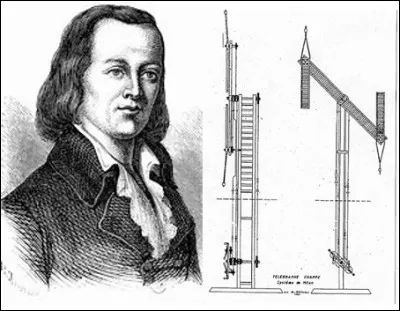 Qui est ce Claude, inventeur français du sémaphore en 1791 et premier entrepreneur de télécommunications de l'humanité ?