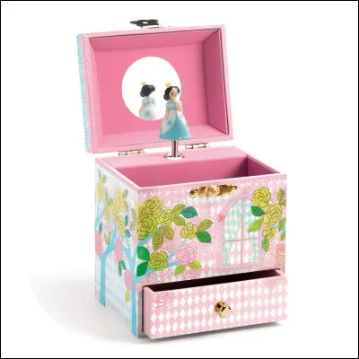 Quel est le nom d'un coffret avec un mécanisme qui joue des airs musicaux ?