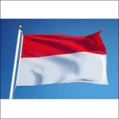 &Agrave; quel pays appartient ce drapeau rouge et blanc ?