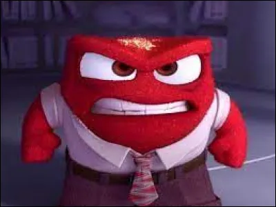 Dans quel film d'animation peut-on voir ce personnage de couleur rouge repr&eacute;sentant la col&egrave;re ?