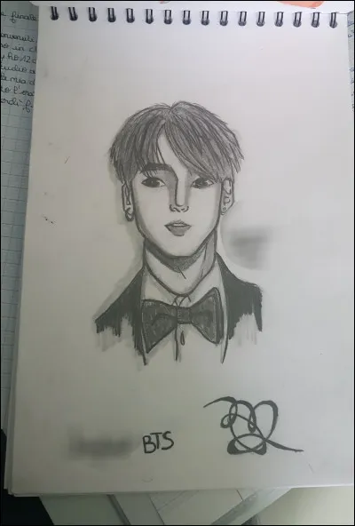 Il est dans le groupe de k-pop.