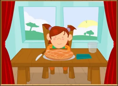 Remplace les "..." par les bonnes paroles de la chanson "J'aime la galette".
J'aime la galette, savez-vous comment ? ... Tra la la la la la la lère.