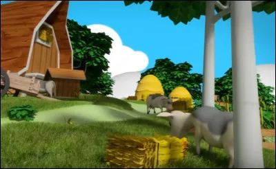 Dans une ferme, il y des centaines de canards et de vaches. Mais à qui appartient cette fameuse ferme ?