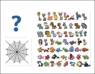 Une chanson parle d'animaux se balançant sur une toile d'araignée. Quels sont-ils ?