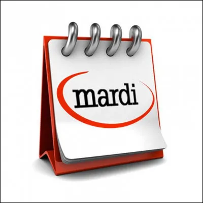 En espagnol, comment dit-on "mardi" ?