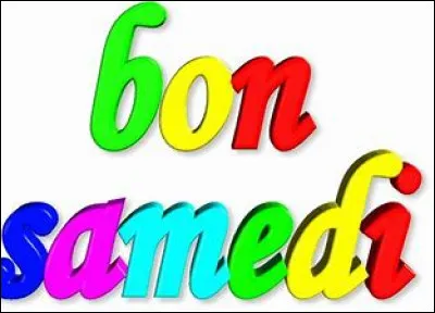 Comment se dit "samedi" en espagnol ?