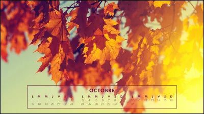 Et comment se dit "octobre" ?