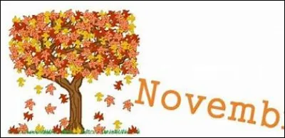 Maintenant, comment se dit "novembre" ?