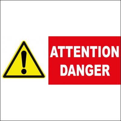 Et enfin, lors d'une balade avec tes amis, il y a un danger, tu...