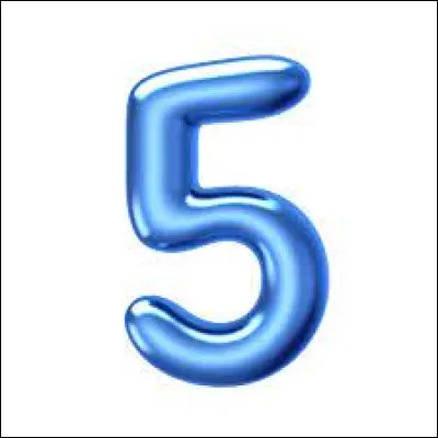 Comment se dit 5 en allemand ?