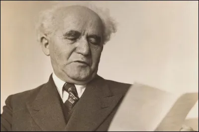 Qui fonde en 1930 l'Histadrut, qui est un syndicat juif, ainsi que le parti israélien Mapaï en 1930 ?