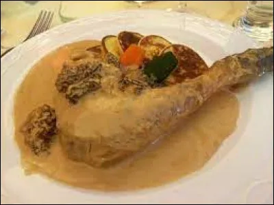 Dans la cuisine bressane, quels champignons accompagnent le poulet ?